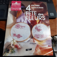DMC Collection Transfert2 "La Fête Des Fleurs: L'Anémone" - Cartamodelli