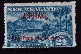 Cook Islands Aitutaki 1903 Perf 14x14 Sc 9  Mint Hinged - Aitutaki