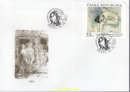 657113 MNH CHEQUIA 2021 ARTE EN LOS SELLOS - Usados