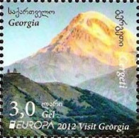 Georgia 2013 Europa CEPT 2012 Visit To Georgia Stamp Mint - 2012