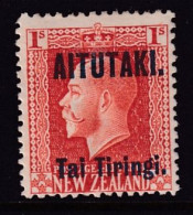 Cook Islands Aitutaki 1917 Perf 14x14.5 Sc 18  Mint Hinged - Aitutaki