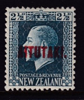 Cook Islands Aitutaki 1918 Perf 14x13.5 Sc 24  Mint Hinged - Aitutaki