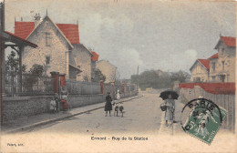 95-ERMONT- RUE DE LA STATION ( EN COULEUR ) - Ermont-Eaubonne