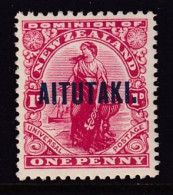 Cook Islands Aitutaki 1920 Sc 20  Mint Hinged - Aitutaki