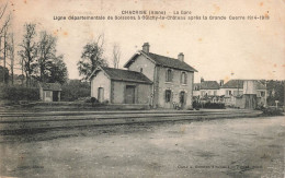 France - Chacrise - La Gare - Ligne Départementale De Soissons - A. Gautreau  - Carte Postale Ancienne - Soissons