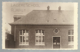 ***  RUMST / RUMPST   ***  - Lagere School  /  FOTOKAART  ! ! !   -  Zie / Voir Scan's - Rumst