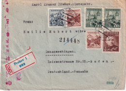 SLOVAQUIE LETTRE RECOMMANDEE DE PRESOV 1943 - Brieven En Documenten