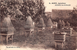 91-BRIERES-LES-SCELLES- G. AURY- APICULTEUR VUE PARTIELLE DU RÛCHER - Autres & Non Classés