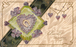 Fleurs - Illustration De Fleurs à Identifier - Fer à Cheval - Carte Postale Ancienne - Blumen