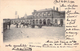 FRANCE - 60 - CREIL - La Gare - Carte Postale Ancienne - Creil