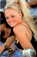 Photo Format Carte Postale Groupe Spice Girls Girl Power Emma Bunton Dos Blanc En TB.Etat - Célébrités