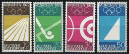 Deutschland, 1969, Mi.-Nr. 587-590, **postfrisch - Ungebraucht