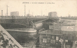 Paris * 16ème * Auteuil * Le Pont Mirabeau * Bateaux - Arrondissement: 16