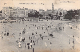 FRANCE - 35 - DINARD - La Plage - La Côte D'Emeraude - Carte Postale Ancienne - Dinard