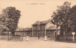France - La Flèche - La Gare - Animé  - Carte Postale Ancienne - La Fleche