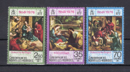New Hebrides/Nouvelles Hebrides 1976 - Christmas - Noël - Stamps 3v - MNH** - Excellent Quality - Brieven En Documenten