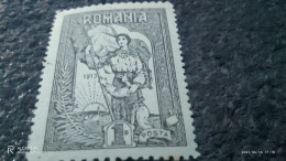 ROMANYA--1913          1B           UNUSED- - Unused Stamps