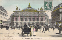 FRANCE - 75 - PARIS Place De L'Opéra - Carte Postale Ancienne - Piazze