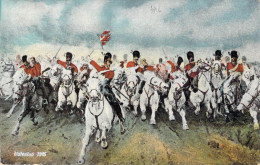 Personnage Historique - Napoléon - Waterloo - 1815 - Charge De La Cavalerie écossaise - Carte Postale Ancienne - Personnages Historiques