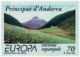 63161 MNH ANDORRA. Admón Española 1999 EUROPA CEPT. RESERVAS Y PARQUES NATURALES - Photographie