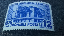 ROMANYA--1938          12L          UNUSED- - Nuovi