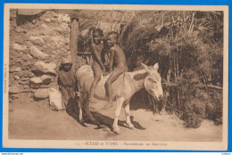 Agerie, Yaouleds Sur Un Bourricot - âne, Donkey - Kinderen