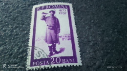 ROMANYA--1957          20B          UNUSED- - Ongebruikt