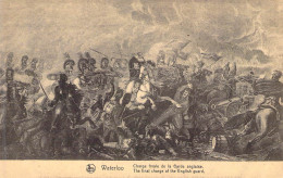 Personnage Historique - Napoléon - Waterloo - Charge Finale De La Garde Anglaise - Carte Postale Ancienne - Historische Persönlichkeiten