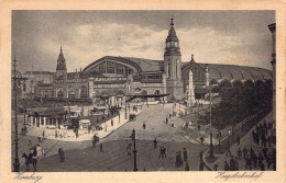 ALLEMAGNE - HAMBURG - Hauptbahnhof - Carte Postale Ancienne - Harburg