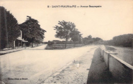 FRANCE - 94 - Saint Maur La Pie - Avenue Beaurepaire - Carte Postale Ancienne - Altri & Non Classificati