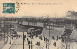 FRANCE - 94 - LE PERREUX - Place De La République Le Pont De Mulhouse - Carte Postale Ancienne - Le Perreux Sur Marne