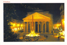 Rome - Le Panthéon - Vue Nocturne - Panteón