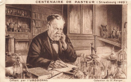 Strasbourg * 1923 * Centenaire De LOUIS PASTEUR , Offert Par L'urudonal * Savant Médecin Médecine Célébrité - Strasbourg