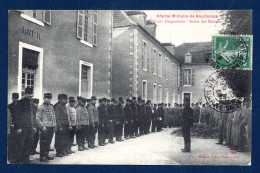 52. Bourbonne Les Bains. Hôpital Militaire (1730). Cours Desgenettes. Sortie Des Malades. 1908 - Bourbonne Les Bains