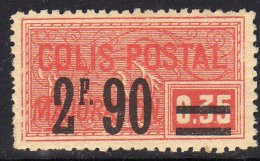 France Colis Postaux N° 45 X  2 F. 90 Sur 35 C. Rouge,  Trace De Charnière Sinon TB - Mint/Hinged