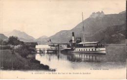 FRANCE - 74 - ANNECY - Le Bout Du Lac Et Les Dents De Lenfont - Carte Postale Ancienne - Annecy