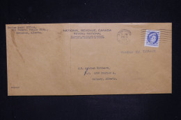 CANADA - Affranchissement Service Sur Enveloppe De Edmonton Pour Calgary En 1963 - L 143092 - Covers & Documents