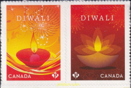 700236 MNH CANADA 2017 DIVALI - FIESTA POPULAR INDIA - Autres & Non Classés