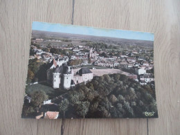 CPSM GF 17 Charente BARBEZIEUX  Château Et Vue Générale Aérienne - Other & Unclassified