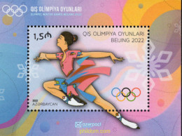 687370 MNH AZERBAIYAN 2022 24 JUEGOS OLÍMPICOS DE INVIERNO, BEIJING 2022 - Azerbaïdjan