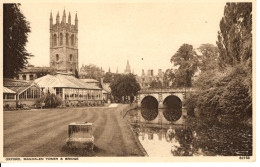MAGDALEN TOWER AND BRIDGE - Oxford