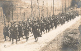 Caylus * Carte Photo 1913 Photographe Th. Déjean * Manoeuvres Militaires * Régiment Militaire Soldat Militaria - Caylus