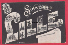 59 - LILLE---Souvenir--Multivues - Lille