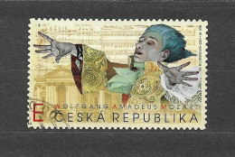 Czech Republic 2011 ⊙ Mi 694 Sc 3508 Wolfgang Amadeus Mozart. Tschechische Republik. - Used Stamps