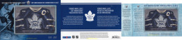 700254 MNH CANADA 2017 CENTENARIO DEL CLUB DE HOCKEY SOBRE HIELO "MAPLE LEAFS" DE TORONTO - Andere & Zonder Classificatie