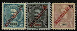 Congo, 1911, # 72/4, MNG - Congo Portuguesa
