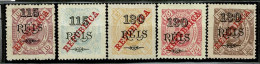 Congo, 1915, # 125/9, MNG - Portugees Congo