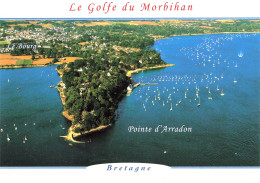 GOLFE Du Morbihan - Le Bourg Et Pointe D'Arradon - N°8080 YCA Caoudal - Vue Aérienne - Arradon