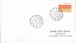 Denmark Brotype IId BELLINGE 1981 Cover Brief Lettre Nyboder Stamp - Briefe U. Dokumente