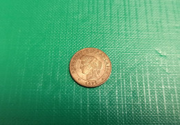 FRANCE - CERES 1892 - 1 CENTIME SPLENDIDE SPL BRONZE 1 Gramme - 1 Centime